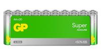 AA-batterijen, 20 stuks, GP Super, alkaline AA-batterijen, 1,5 V, LR06, lange levensduur