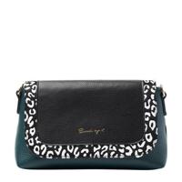 Pinned by K crossbody tas zwart/petrol