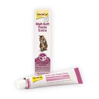 GimCat Malt-Soft Pasta Extra - Kattensnack met anti-haarbalwerking, die de uitscheiding van haarballen bevordert - 1 tube (1 x 100 g)