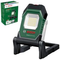 Bosch accu-ledlamp/bouwlamp/draagbare schijnwerper UniversalWorkLight 18V-2100 (max. 2100 lumen, 3 helderheidsstanden, in 10 standen kantelbare kop; zonder accu)