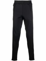 Moschino pantalon de jogging à bande logo - Noir