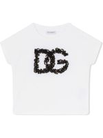 Dolce & Gabbana Kids t-shirt à logo - Blanc - thumbnail