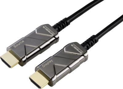 SpeaKa Professional SP-8821984 HDMI-kabel HDMI Aansluitkabel HDMI-A-stekker, HDMI-A-stekker 10.00 m Zwart 8K UHD