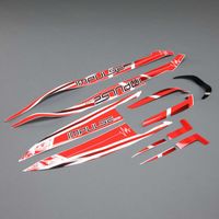 Proboat Decal Set White/Red: Impulse 32 (PRB289007)