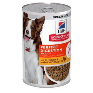 Hill&apos;s Science Plan Hond Adult Perfect Digestion Natvoer Kip 363g