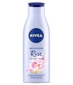 Nivea Body oil lotion roos & argan (200 ml)