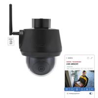 ABUS Bewakingscamera SmartLook zwenken en kantelen met WLAN (PPIC52520B) - zwart