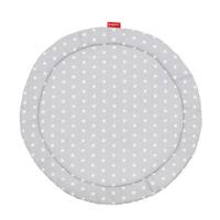 Bopita 2-zijdig boxkleed Rondo stars grijs/wit