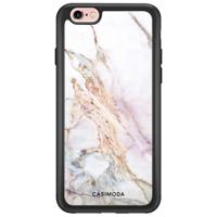 iPhone 6/6s glazen hardcase - Parelmoer marmer