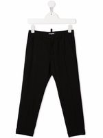 DSQUARED2 KIDS pantalon à logo imprimé au dos - Noir - thumbnail