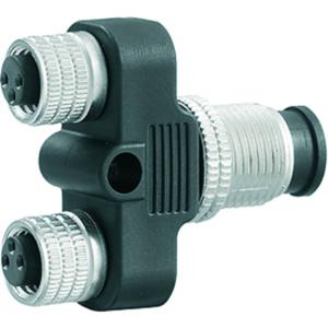 Weidmüller 1805660000 Sensor/actuator verdeler en adapter M8 Aantal polen: 4 Adapter, Y-vorm 1 stuk(s)