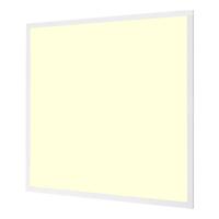 LED Paneel met Stekker - Aigi Leny - 60x60 - Warm Wit 3000K - 32W - 3840lm - 120lm/W - High Lumen - Inbouw - Vierkant - Mat Wit - Flikkervrij