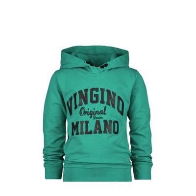 Vingino Essentials hoodie met logo zeegroen