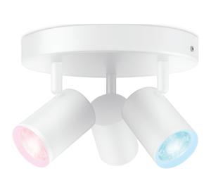 Philips Lighting 8719514554511 IMAGEO WiZ Spots 3x5W W 22-65K RGB RD LED-plafondlamp LED 15 W Wit