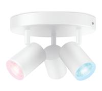 Philips Lighting 8719514554511 IMAGEO WiZ Spots 3x5W W 22-65K RGB RD LED-plafondlamp LED 15 W Wit - thumbnail