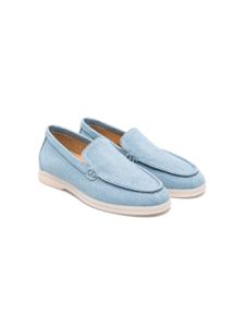 Scarosso mocassins Ludovica en jean délavé - Bleu