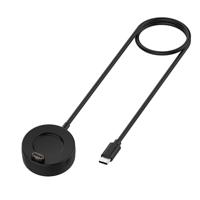 By Qubix - Compatible met Garmin Watch Oplader/Oplaadkabel - USB-C aansluiting - 1 meter - Compatible Garmin bandje
