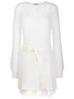 TWINSET robe à détail de nœud - Blanc