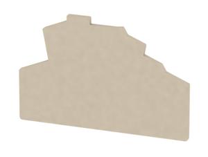 Weidmüller 1805960000-25 Afsluitplaat Beige 25 stuk(s)