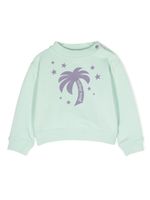 Palm Angels Kids sweat Palm Stars - Vert