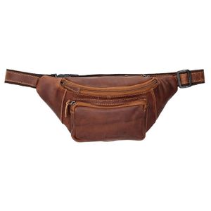 Hide en Stitches Heuptas Japura Cognac