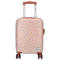 Zebra Trends Handbagage Kinder Koffer Travel Flowers Softpink - thumbnail