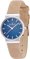 Horlogeband Skagen SKW2191 Leder Beige 14mm - thumbnail