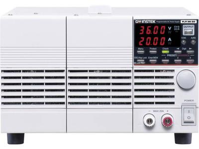 GW Instek PLR 36-20 Labvoeding, regelbaar 0 - 36 V/DC 0 - 20 A 720 W RS232 Op afstand bedienbaar, Programmeerbaar, OVP Aantal uitgangen 1 x