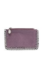 Stella McCartney porte-monnaie Falabella à fermeture zippée - Violet - thumbnail