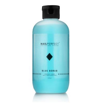 NailPerfect Solvents Blue Scrub 250ml