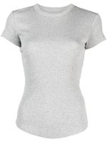 ISABEL MARANT ribbed cotton T-shirt - Gris