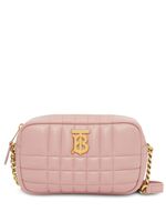 Burberry mini sac à bandoulière matelassé Lola - Rose