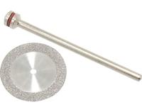 Donau Elektronik 1634 diamantdoorslijpschijf Ø 19-0,3 mm, meerkleurig, 19-0,3 mm