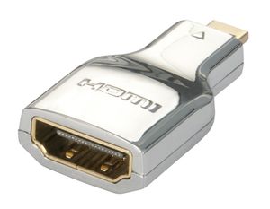 Lindy CROMO HDMI, M-F Micro HDMI Zilver