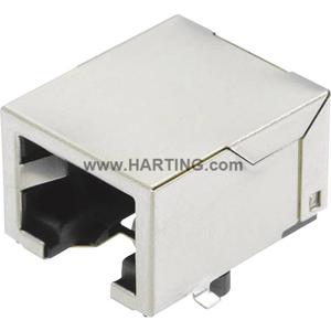 Harting 09 45 551 1110 Sensor/actuator dataconnector Aantal polen: 8P8C Bus, inbouw 1 stuk(s)