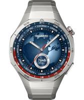 HUAWEI WATCH GT 5 Pro 46 mm Smartwatch, scherp ontwerp, professioneel sporthorloge, gezondheidstracking, ECG-bewaking, batterijduur tot 14 dagen, GPS, Bluetooth-oproep, compatibel met iOS en Android,