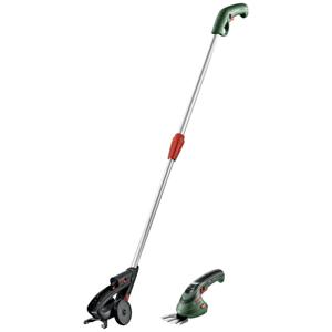 Bosch Home and Garden Isio Grasschaar, Struiksnoeischaar Accu Incl. accu, Incl. oplader, Met verlenging, Incl. grasschaar hulpstuk 3.6 V Li-ion