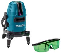 Makita SK10GDZ | Kruislijnlaser Groen | 12 V Max | Zelfnivellerend | Zonder accu's en lader  - SK10GDZ