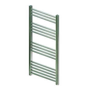 Designradiator BWS Vertico Multirail 100x50 cm Chroom Zij-Onderaansluiting