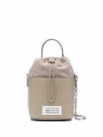 Maison Margiela petit sac seau 5AC - Tons neutres