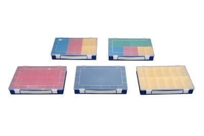 Hünersdorff Assortimentskoffer (l x b x h) 332 x 232 x 55 mm Aantal vakken: 14 Variabele onderverdeling Inhoud 1 stuk(s)