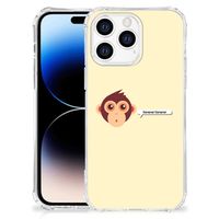 Apple iPhone 14 Pro Max Stevig Bumper Hoesje Monkey - thumbnail