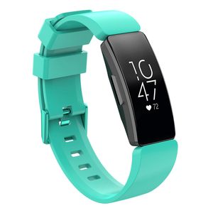 Bandje geschikt voor Fitbit ACE 2 - Maat S - Bandje - Horlogebandje - Siliconen - Turquoise