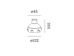 Wever & Ducre - MAP/CHART 0.6 RECESSED GROUND HOUSING