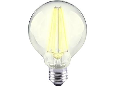 Sygonix LED Energielabel A++ (A++ - E) E27 Bol 12 W = 98 W Warmwit (Ø x l) 80 mm x 115 mm Filament / Retro-LED 1 stuk(s)