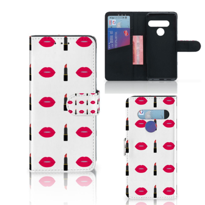 LG G8s Thinq Telefoon Hoesje Lipstick Kiss