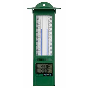 Nature Nature Tuinthermometer min-max digitaal 9,5x2,5x24 cm