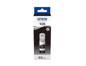 Epson C13T00R140 106 EcoTank Navulinkt Origineel Epson Foto zwart 70 ml