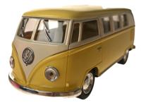 Toys Amsterdam bus Volkswagen T1 1962 pull back 1:32 staal geel