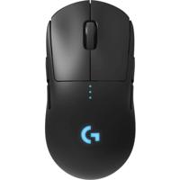 Logitech Gaming G Pro Gaming-muis Radiografisch Optisch Zwart 6 Toetsen 16000 dpi Verlicht, Verwisselbaar zijpaneel, Afneembare kabel - thumbnail